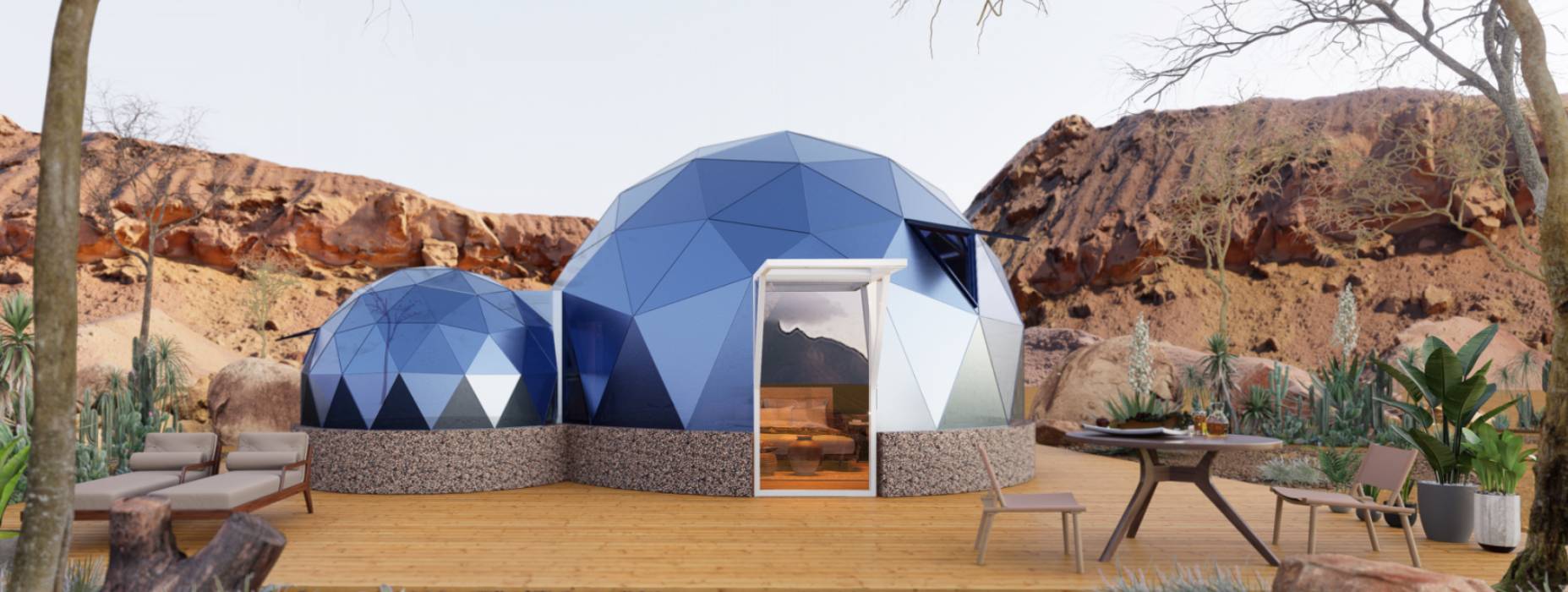 伍家岗区球形智能光伏玻璃星空房